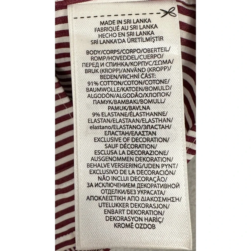 Polo Ralph Lauren Shirt Mens XL Classic Fit Burgundy Striped Button-Down Pony